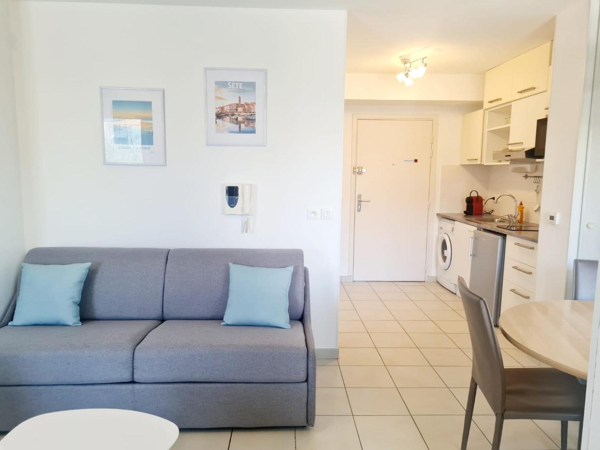 Studio A La Mer Avec Piscine Sète Eksteriør billede