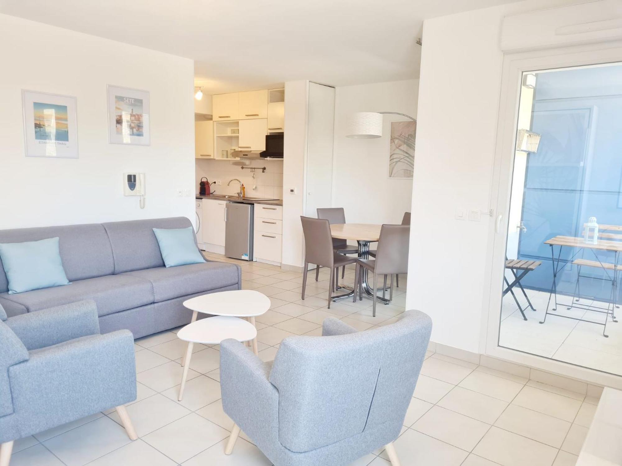 Studio A La Mer Avec Piscine Sète Eksteriør billede